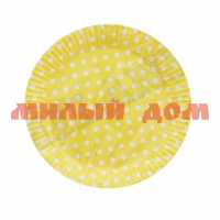 Тарелка бумаж 23см 6шт Yellow Pin Up ФЛ-6236