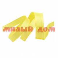 Лента упаковочная 12мм*22м репс Классика желтый БЛ-5630