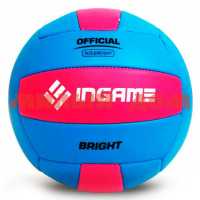 Мяч волейбольный Ingame Bright голубой-розовый ш.к.7488