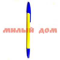 Ручка шар синяя TUKZAR 1мм масл осн желтый корпус TZ16271 сп=80шт/спайками