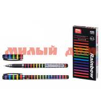 Ручка гел синяя BASIR Rainbow 0,5мм K-95 ш.к 0959 сп=12шт/спайками