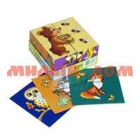 Игра Кубики 4шт Baby Step Лесные животные 87326