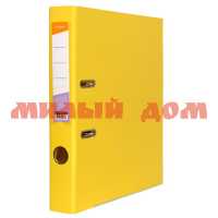 Папка с арочн мех А4 55мм inФормат PVC желтый съем мех P2PVC-55/Yel 59928