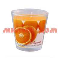 Свеча ароматизированная 321507 апельсин м ш.к.7703