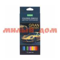 Карандаши 12цв Hatber Gran Turismo CS_070882 сп=12шт