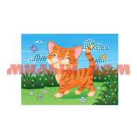 Набор для рукоделия детский Hobbius MDS-05 Мозаика 19,5*26,5см 08 котенок