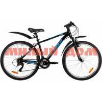 Велосипед 26" Foxx Aztec 16" синий 26SHV.AZTEC.16BL2 ш.к.5756