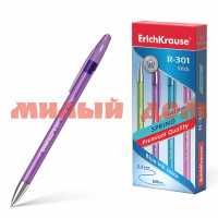 Ручка гел синяя ERICHKRAUSE R-301 Spring Gel Stick 0,5мм 53348 сп=12шт/спайками