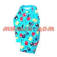 Пижама детская для мальчиков №280-2 р 3-7л сп=5шт цена за шт СПАЙКАМИ