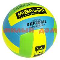 Мяч волейбольный 225г PVC 1 слой р 5 Т112235