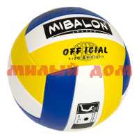 Мяч волейбольный 225г PVC 1 слой р 5 Т112236