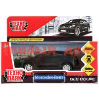 Игра Машина мет Технопарк Mersedes-Benz Gle Coupe 12см открыв двери багаж матовый черный ш.к.2704