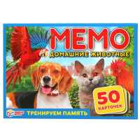 Игра Карточная Мемо Домашние животные ш.к.7244