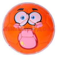 Мяч футбольный 15см 100г р 2 Апельсин оранж JB4300063 ш.к.0632