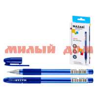 Ручка гел синяя MAZARI REGINA 0,5мм M-5526-70