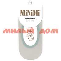 Следки женские MINIMI Donna Mini Bell Light хб р 39-41 blu chiaro сп=10шт СПАЙКАМИ
