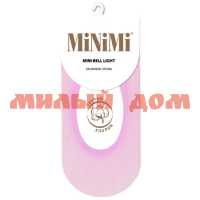 Следки женские MINIMI Donna Mini Bell Light хб р 39-41 rosa light сп=10шт СПАЙКАМИ
