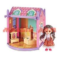 Игра Дом для куклы с мебелью и куклой 2076620 ш.к.6208