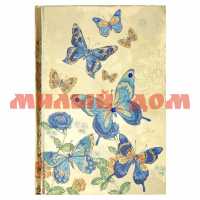 Книжка записная 80л А6 Цветы и бабочки 42722