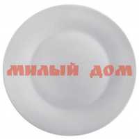 Тарелка десертная керамика 20см КОРАЛЛ белая ZHL-1346