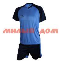 Форма футбольная Ingame футболка шорты UFB-001 сине-черный р ХS ш.к.3710