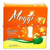 Прокладки MEGGI Panty Deo 60шт Липовый цвет 289 ш.к.6062 сп=12шт