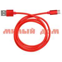 Кабель ENERGY ET-26 USB/Lightning красный 104104