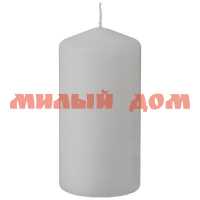Свеча Bartek candles 6*12см серый 350-204