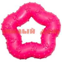 Игрушка для собаки Bubble gum-Морская звезда розовый 452-0454