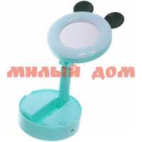Светильник настольный Marmalade-Чудо мишка LED с зеркалом зеленый USB 615-0506