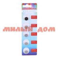 Батарейка дисковая 1216 MINAMOTO литиевая (CR1216/BR1216-3V) лист=5шт/цена за лист шк5037