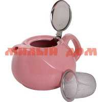 Чайник заварочный 750мл LORAINE розовый LR30639