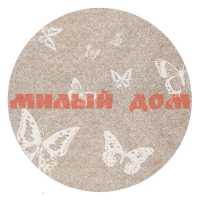 Салфетка столовая 36см ПВХ круглая Махаон сервировочная ш.к.8242