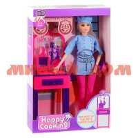 Игра Кукла Шеф-повар шарнирная мебель аксессуары JB0207439 ш.к.4391