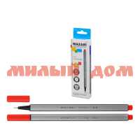 Ручка Файнлайнер 0,4мм FINO красный M-5300-72 ш.к.1736 сп=12шт