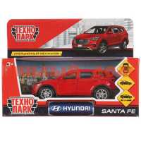 Игра Машина мет Технопарк Hyundai Santafe 12см открыв двери багаж красный ш.к.9279