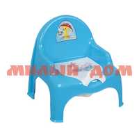 Горшок детский кресло Ниш голубой 11101