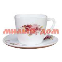 Чайный набор 12пр 250мл Розовая композиция FXB220/FBD220-6A 7065 687950