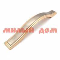 Ручка мебельная SOLLER 700-96 никель/золото 128-370