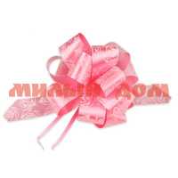 Бант упаковочный шар 3см Розы розовый БЛ-6872