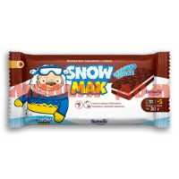 Пирожное бисквитное Snow Max с какао декорированное 30г сп=12шт ш.к.8070