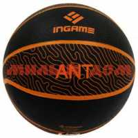 Мяч баскетбольный Ingame Ant №7 черно-оранжевый 7594