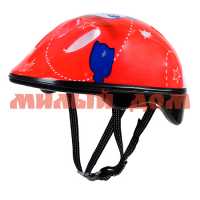 Шлем велосипедиста Yan-090R 4-15лет красный 703988