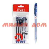 Ручка гел синяя FLAIR HYDRA 0,5мм прозрачный пластик F-853/син сп=10шт