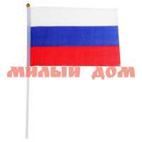 Флаг РОССИЯ 60*90 №23-7 сп=12шт спайками