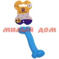 Игрушка для собаки Bubble gum-Кость голубой 452-324