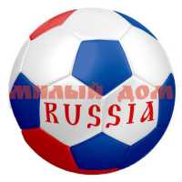 Мяч футбольный размер 5 NEXT Россия 1 слой ПВХ 9032