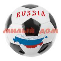 Мяч футбольный размер 5 NEXT Россия 1 слой ПВХ 9063