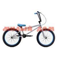 Велосипед 20" 19" BMX COMIRON CHUCK GT888 серебристый голубой 704070