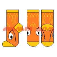 Носки детские ЯНИК 1NG-sea RIBA-14 р 7-8/3-6мес оранжевый шк 7223